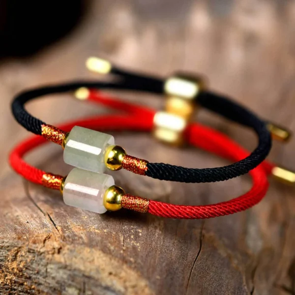 Handmade Tibetan String Aventurine Bracelet