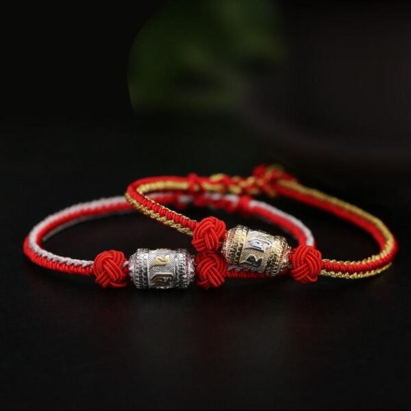 Tibetan Mantra Bracelet - Luck & Protection - Image 9
