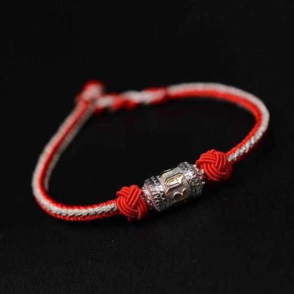 Tibetan Mantra Bracelet - Luck & Protection - Image 4