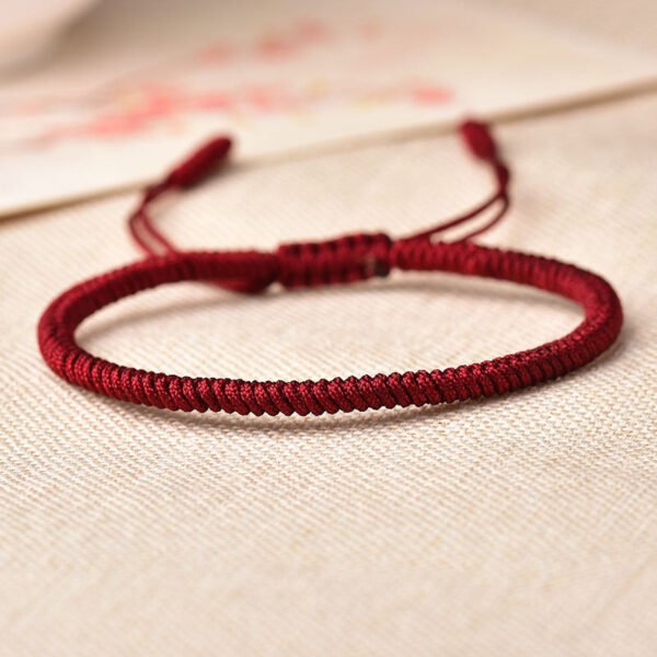 Tibetan Buddhist Knot Lucky Rope Bracelet - Image 8