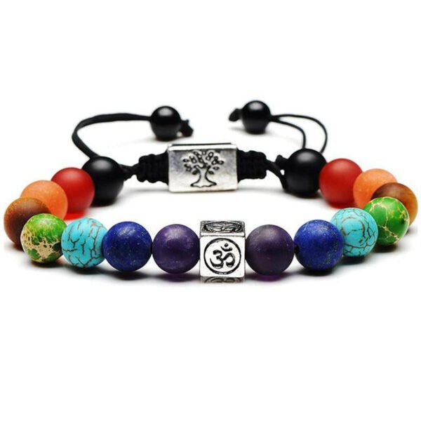 Om Chakra Tree of Life Bracelet - Image 2