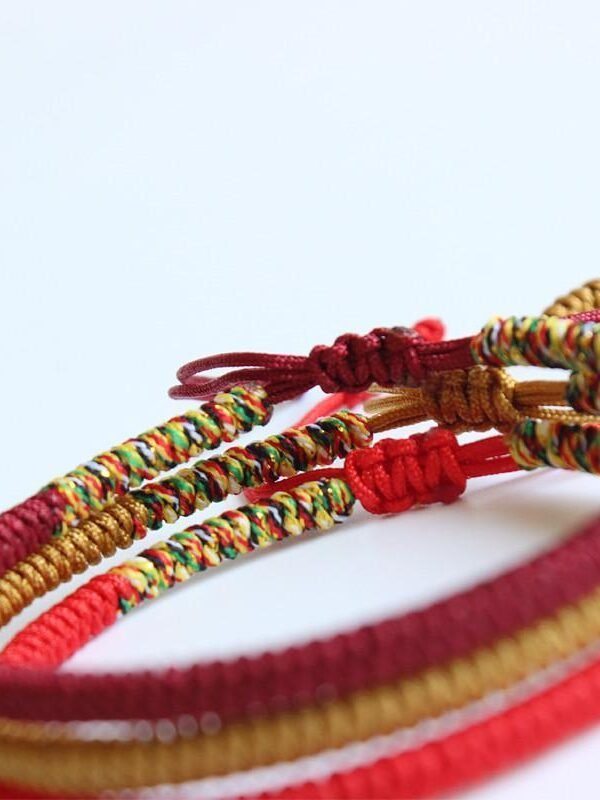 Tibetan Handmade Knot Bracelets - For Security