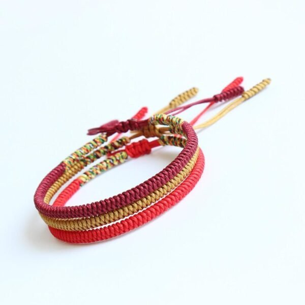 Tibetan Handmade Knot Bracelets - For Security - Image 4