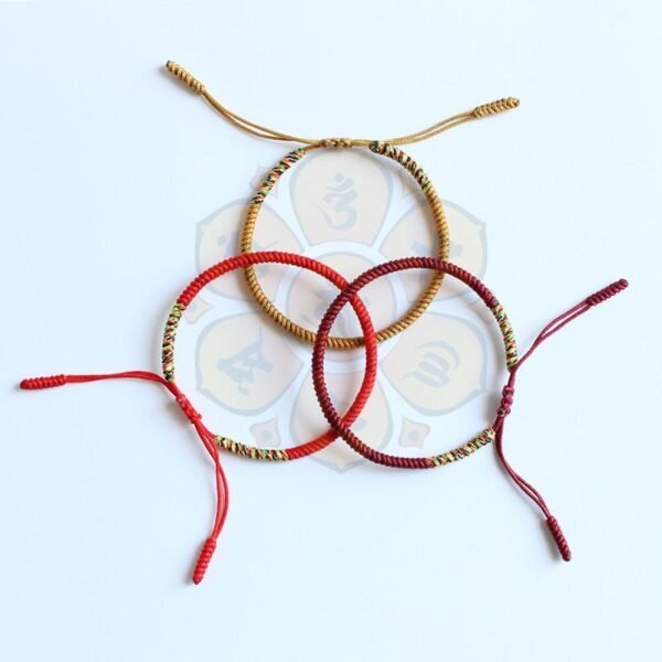 Tibetan Handmade Knot Bracelets - For Security - Image 6