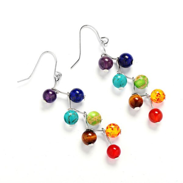 7 Chakra Earrings - Activate Energy Centers - Image 2